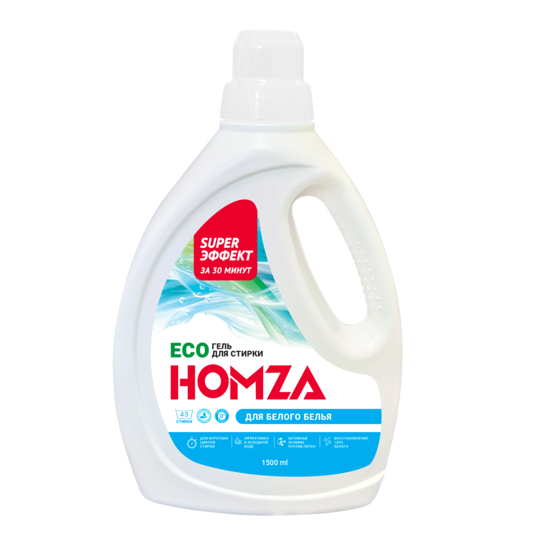 Гель для белого белья HOMZA