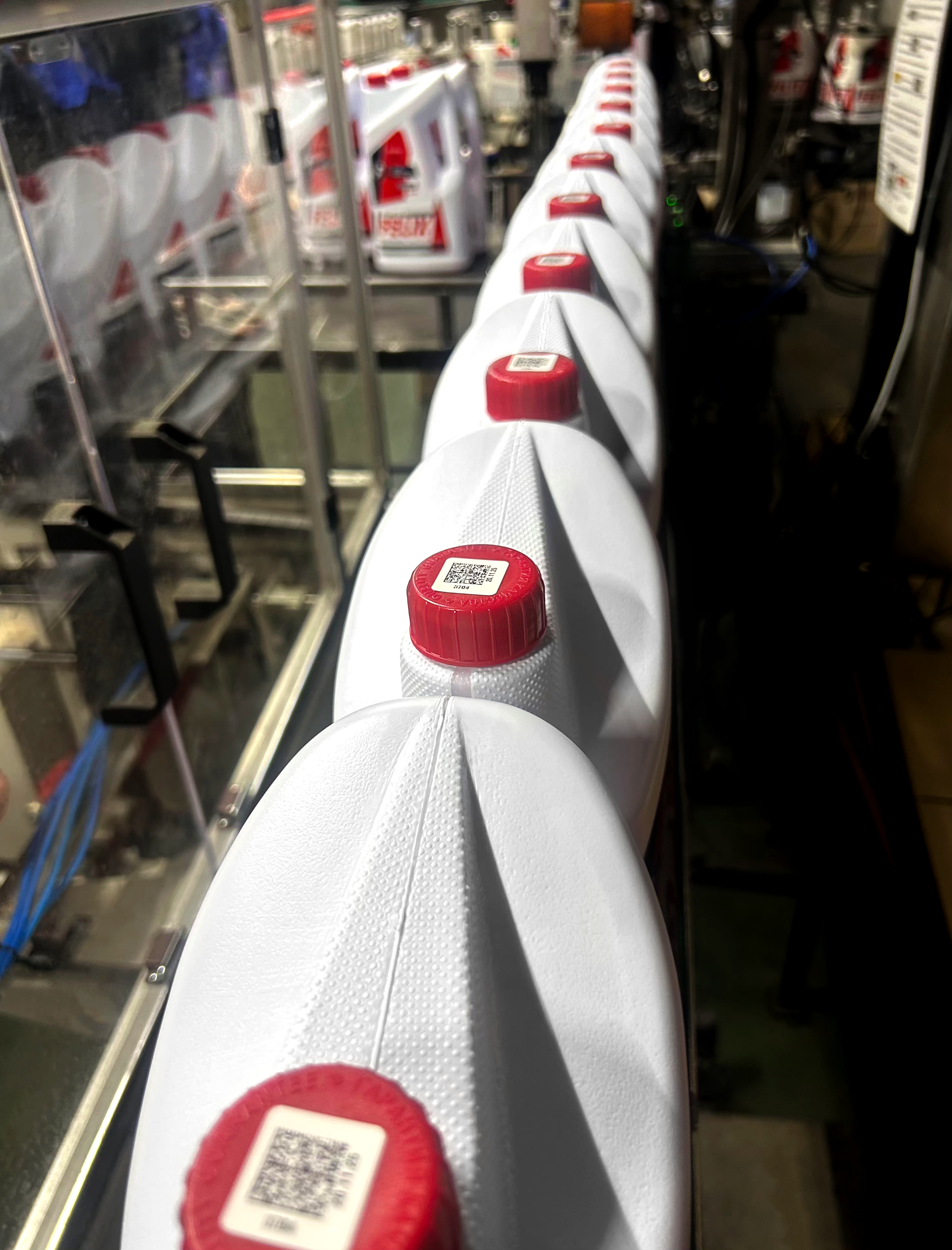 Конвеерная лента с антифризами FELIX и маркировкой ЧЗ